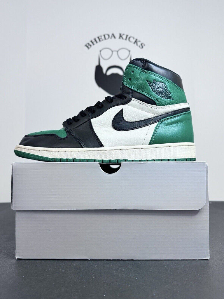 Air Jordan 1 Retro High OG Pine Green Preowned 2018 555088-302 Men’s Size 11.5