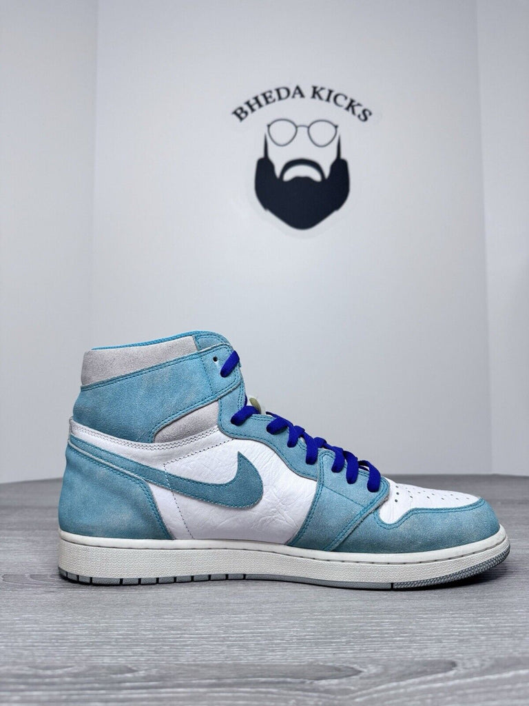 Size 14 - Nike Air Jordan 1 High Turbo Green 555088-311 OG Preowned Authentic