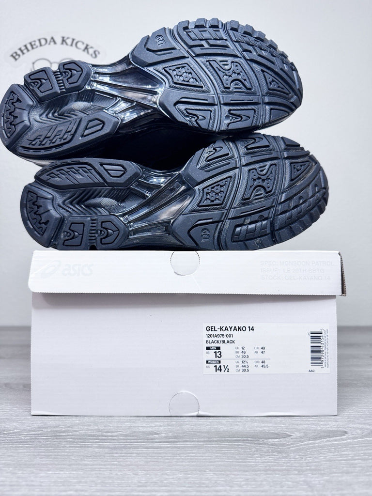 Size 13 - Asics x Limited Edt x SBTG Gel-Kayano 14 Monsoon Patrol 1201A975-001