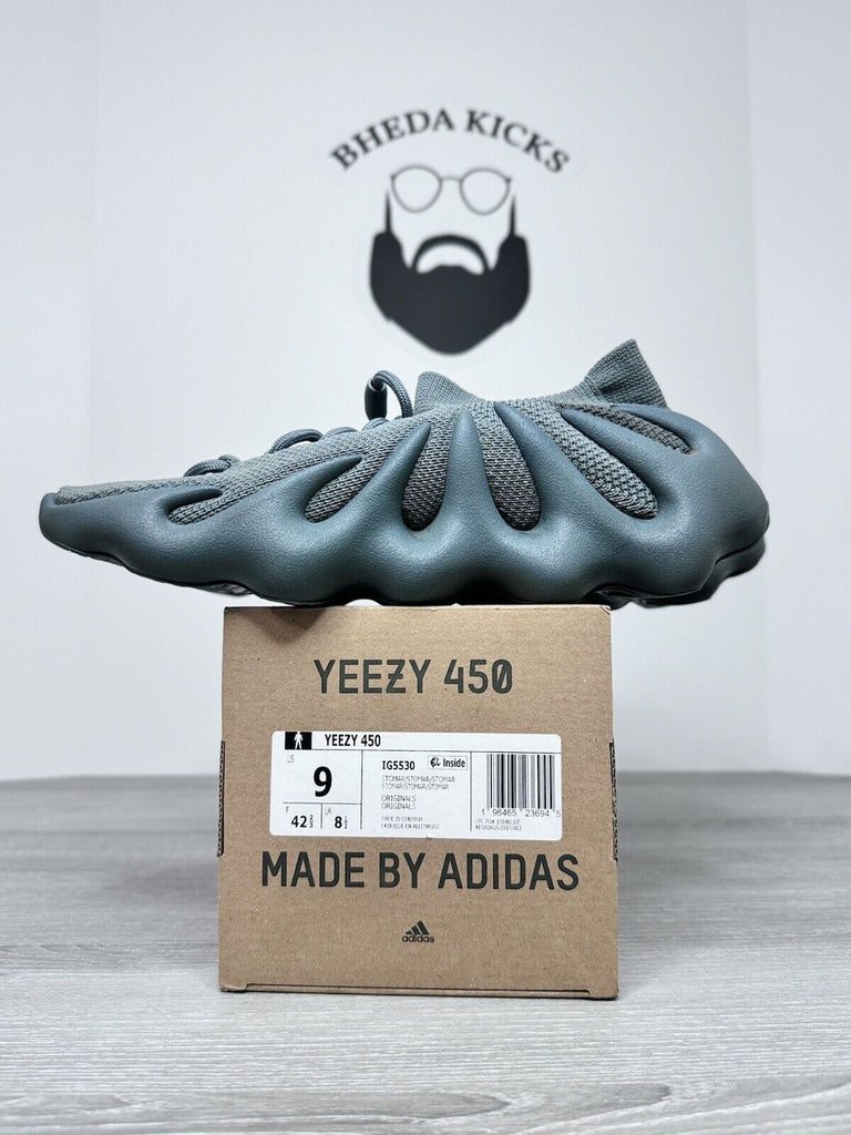 Size 9.5 - Yeezy 450 “Stone Marine” IG5530 Preowned Authentic Og Rare