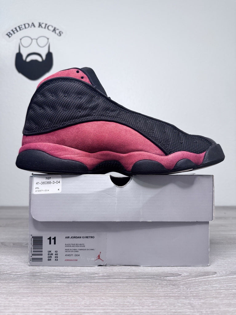 Size 11 - Nike Air Jordan 13 Bred 2017 414571-004 OG Retro Playoff Black Red