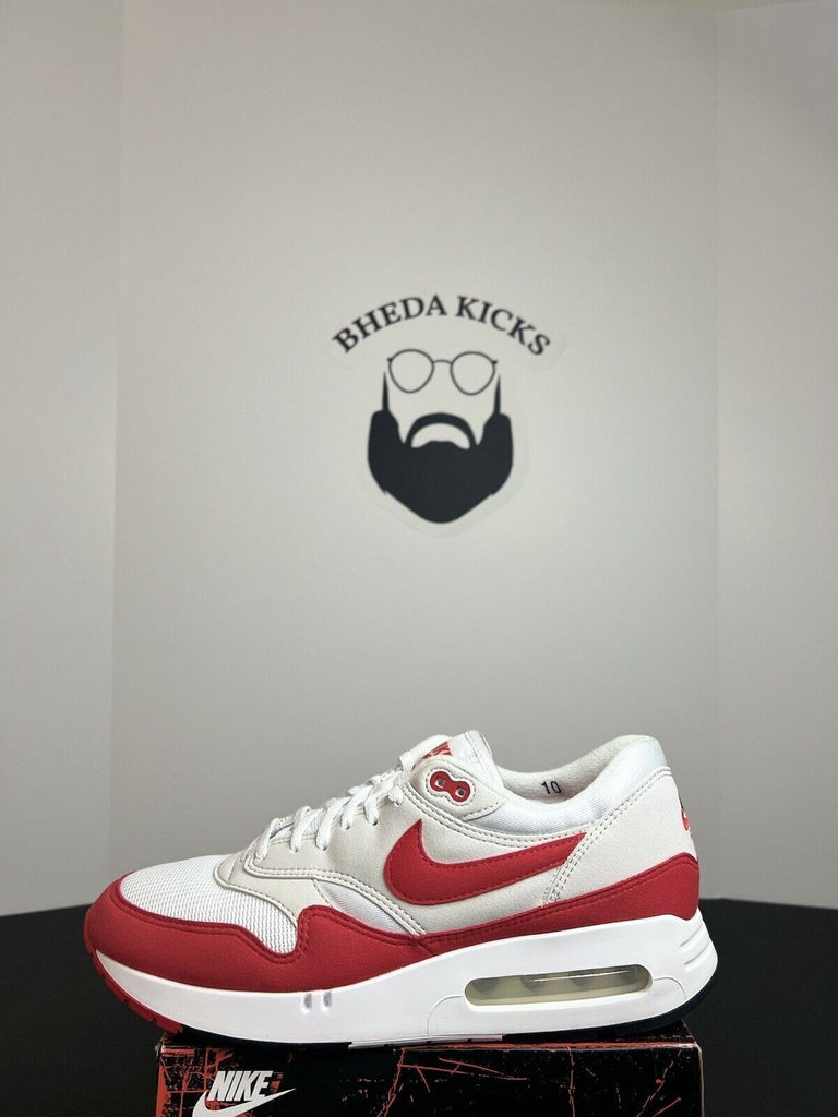 Nike Air Max 1 '86 OG Big Bubble White University Red DQ3989-100 Men's Size 10