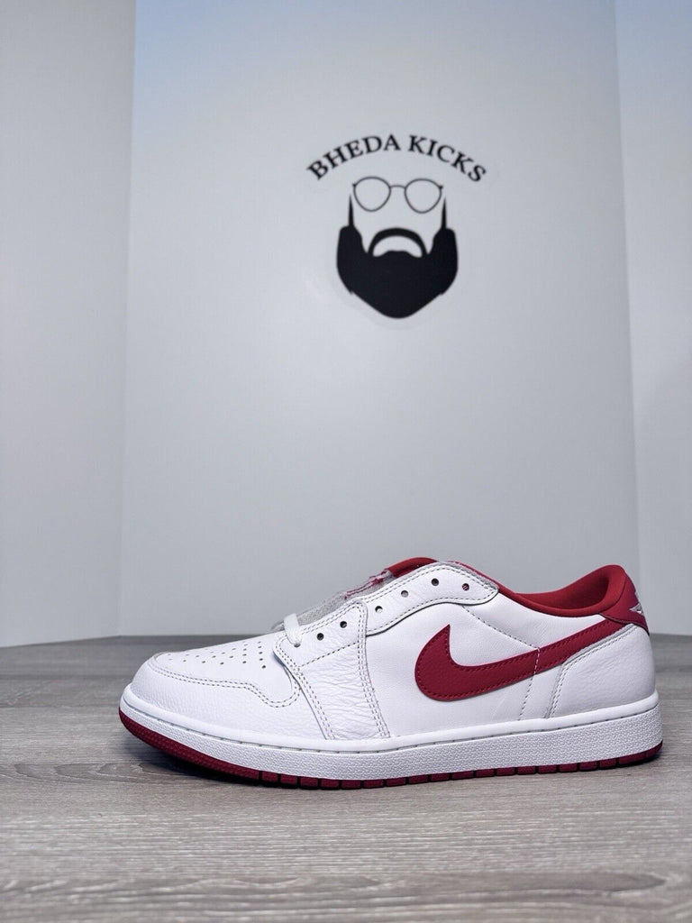 Size 12.5 - Nike Air Jordan 1 Retro Low OG University Red White CZ0790-161 NEW