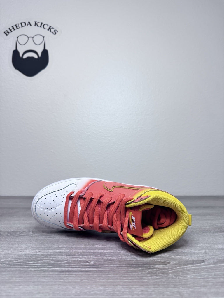 Size 7.5 - Nike SB Dunk High Hi FN5107-700 Sweet Tooth Candy Corn NEW DS