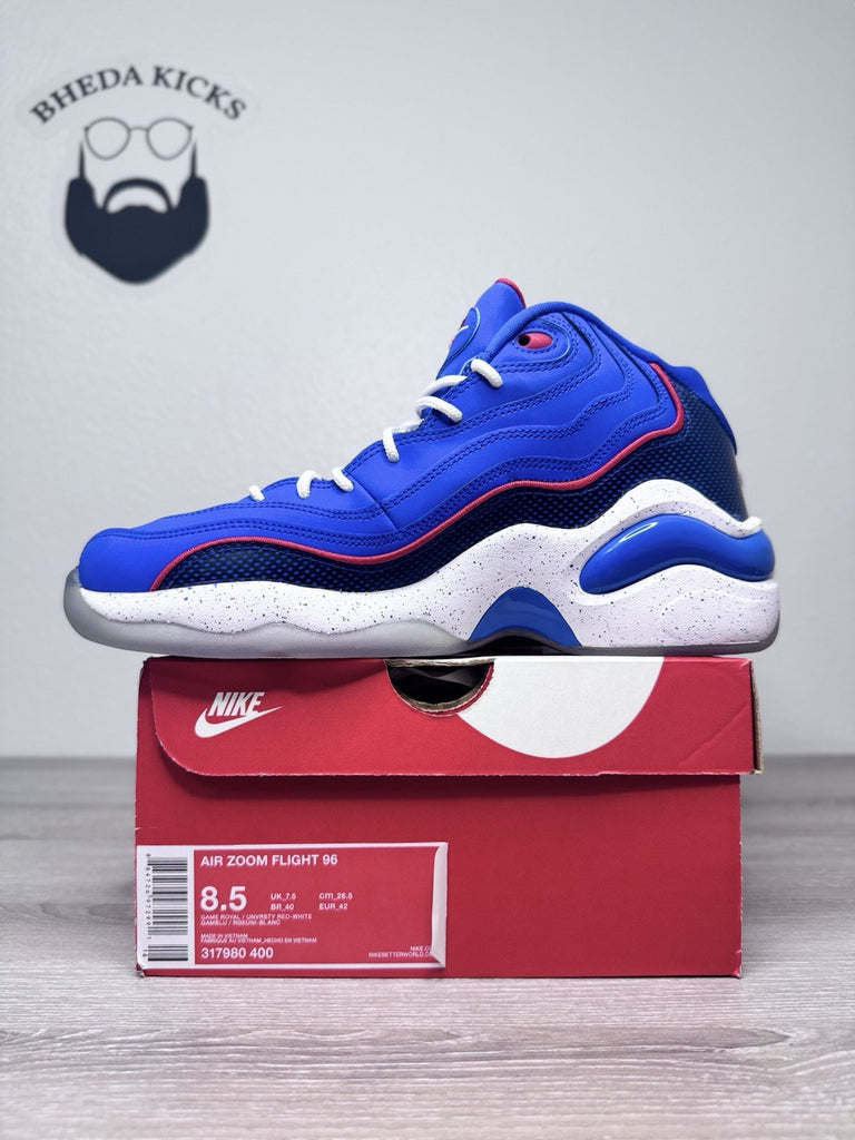 Size 8.5 - Nike Air Zoom Flight 96 Iverson Banned 317980-400 Question Brand New