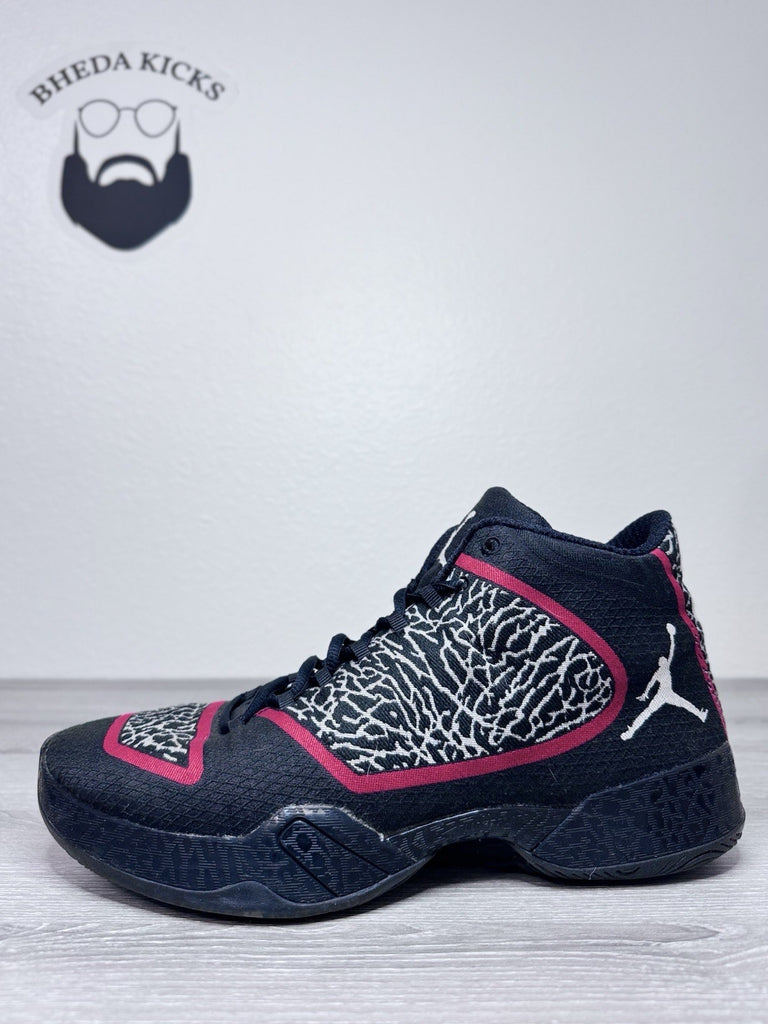 Size 11 - Nike Air Jordan 29 Black Gym Red Men’s 695515-023 Preowned Authentic