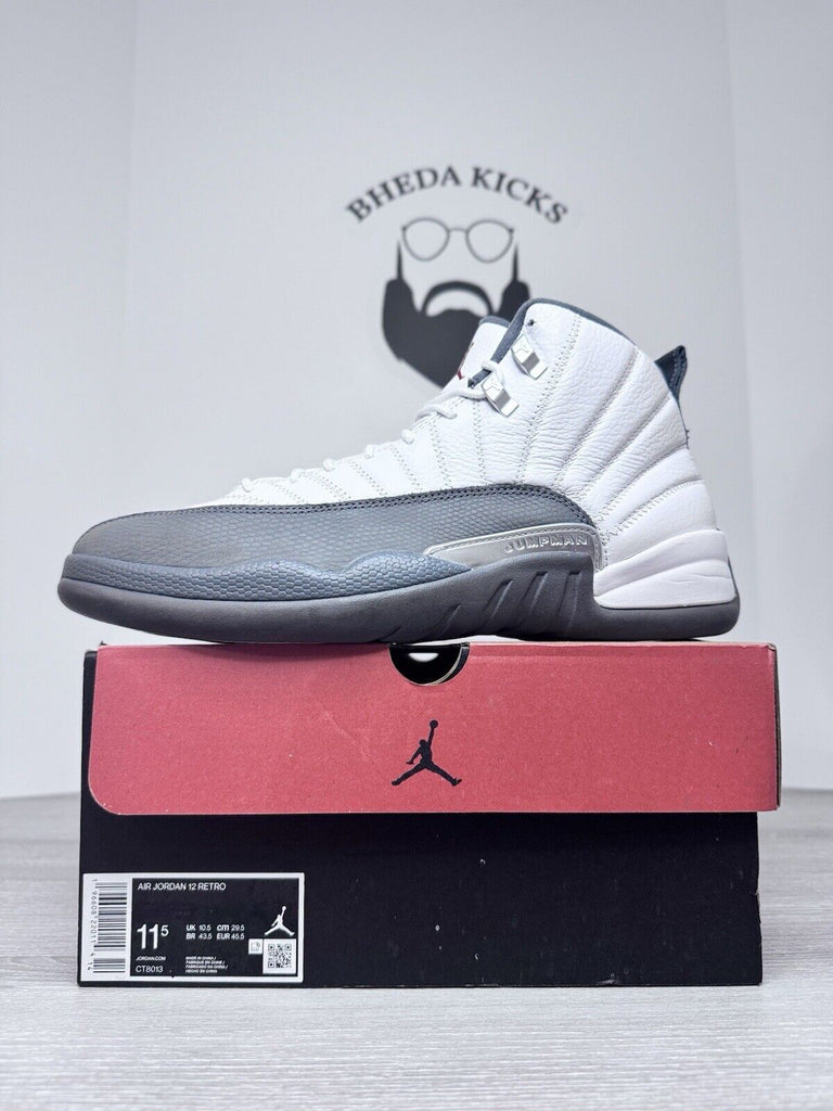 Size 11.5 - Air Jordan 12 Retro Dark Grey 130690-160 Preowned Authentic