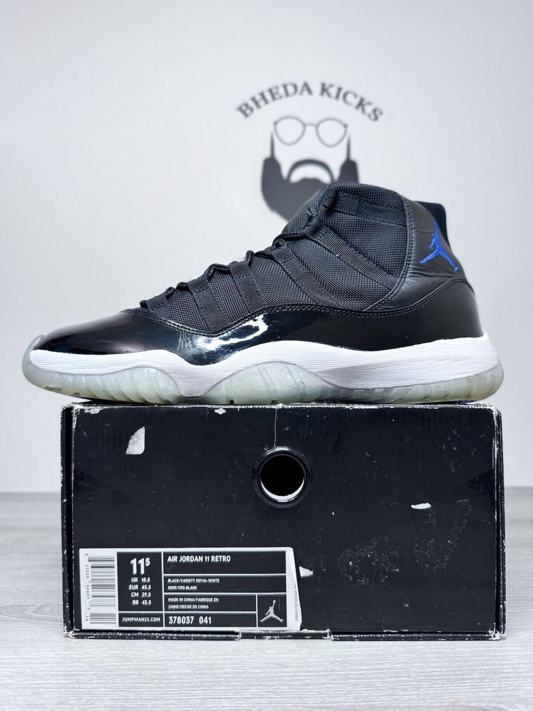 Size 11.5 - Jordan 11 Retro Space Jam 2009 OG 378037-041 Preowned Rare