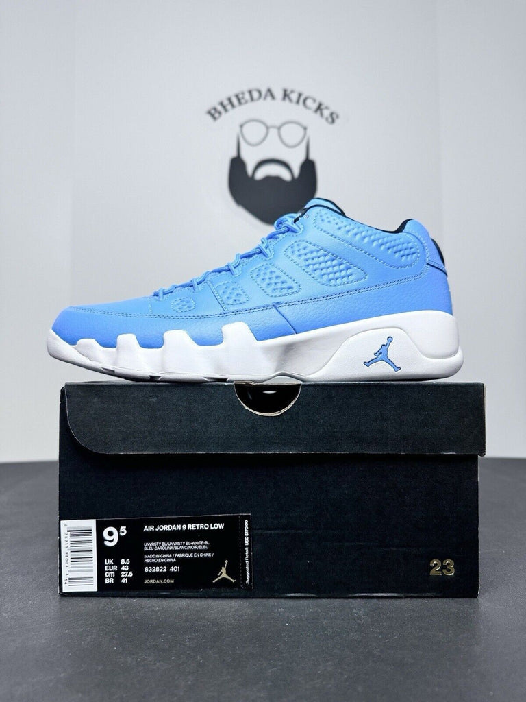 NEW DS Nike Air Jordan 9 Low Retro "Pantone" Blue 2016 832822-401 Men’s Size 9.5