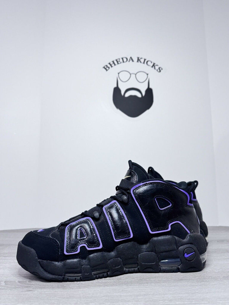 Size 11 - Nike Air More Uptempo '96 Black Action Grape Purple DV1879-001 Mens