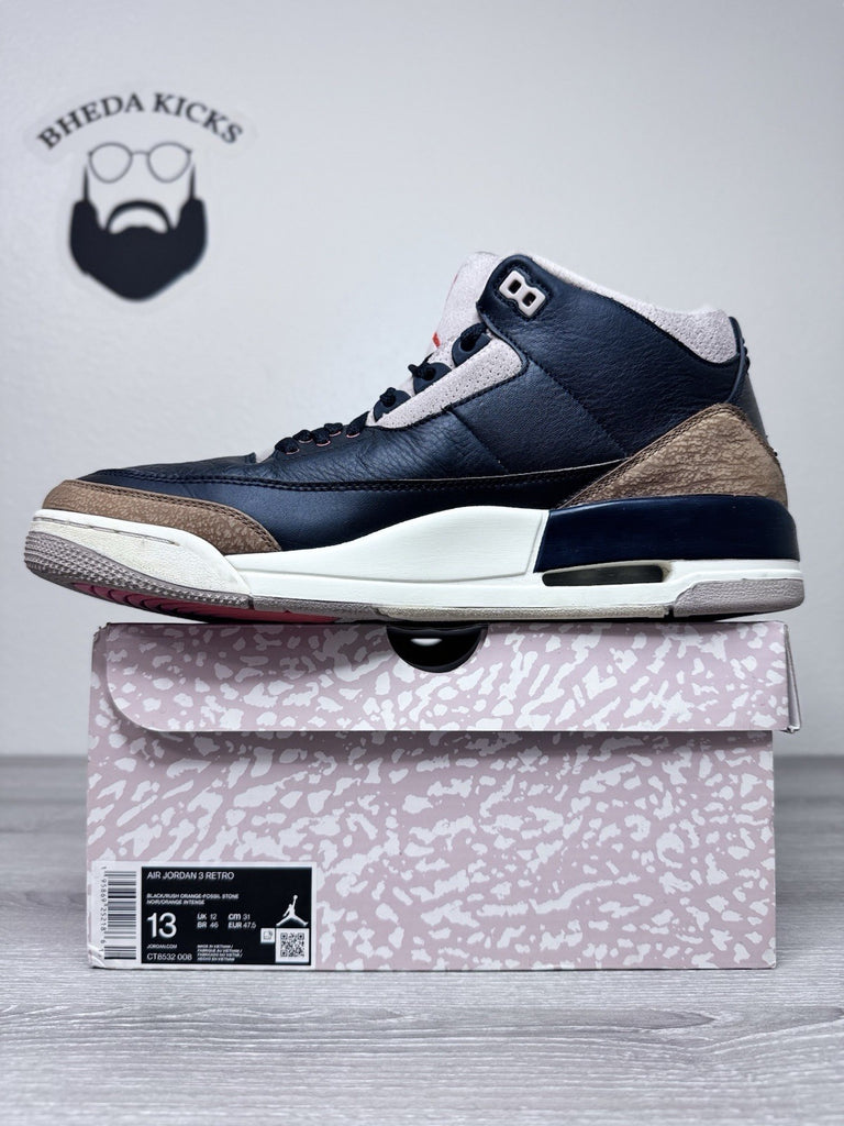 Size 13 - Air Jordan 3 Retro Mid Desert Elephant (CT8532-008) Preowned