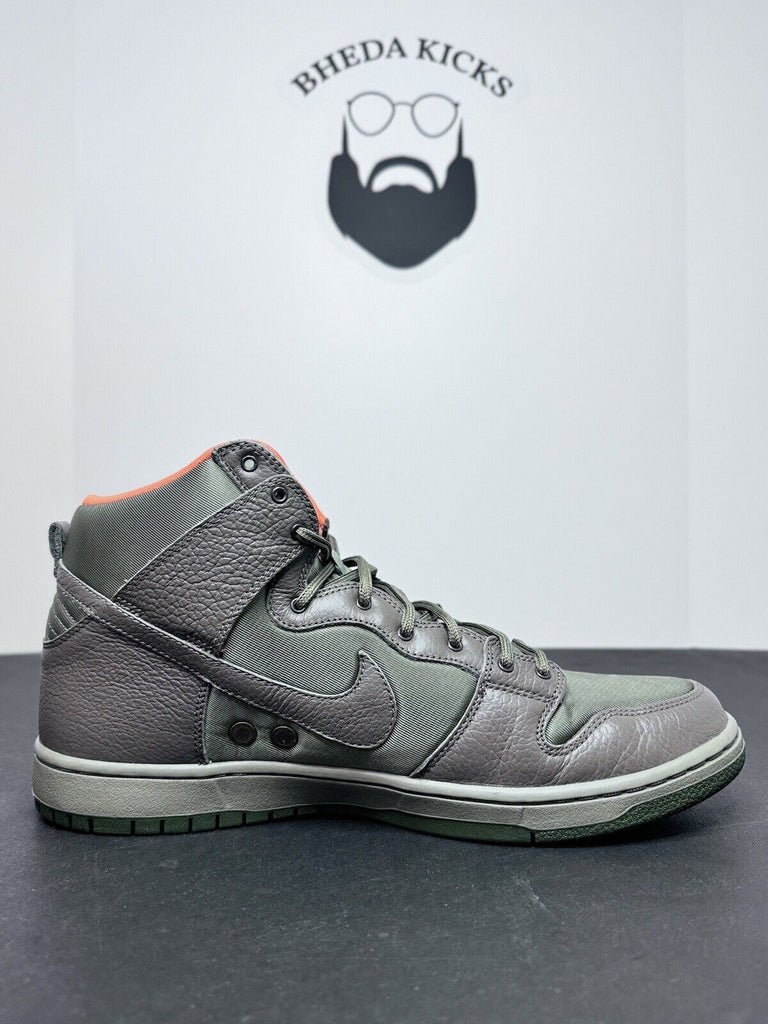 Nike SB Dunk High Frank Kozik Preowned Olive Military 2011 313171-328 Size 13