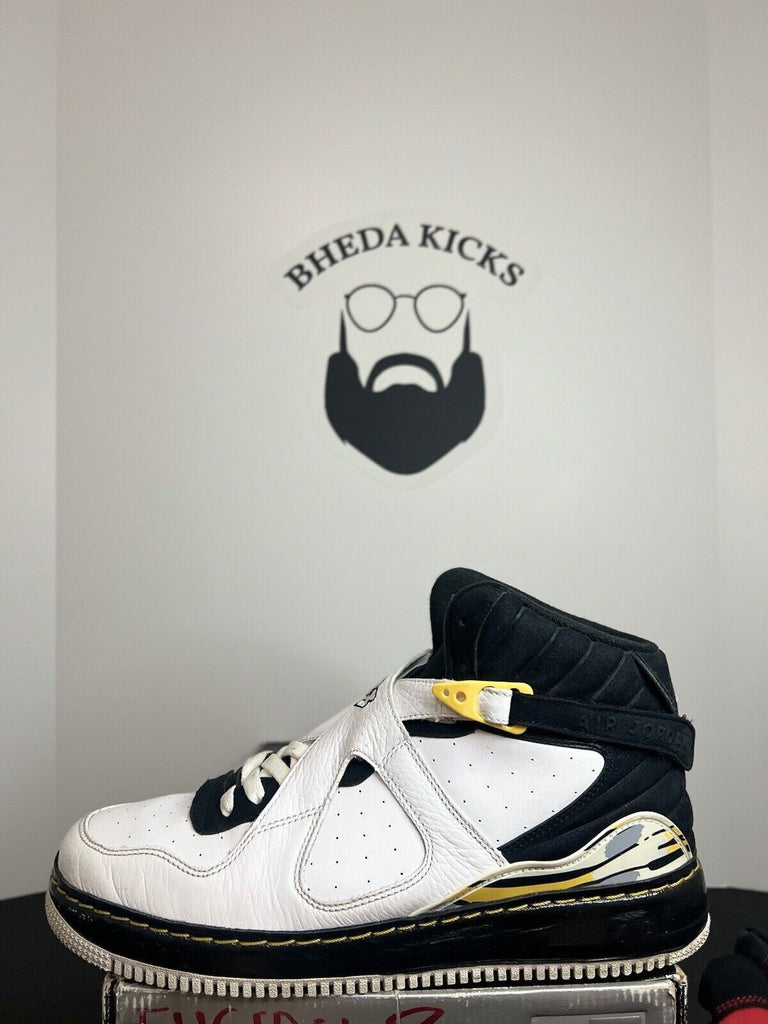Nike Air Jordan Fusion 8 Varsity Maize 2010 Mens Athletic Sneakers Shoes Size 11