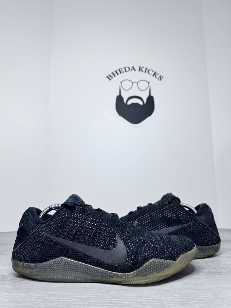 Size 11 - Nike Kobe 11 Elite Low Mens Basketball Shoes Black Space 822675-001