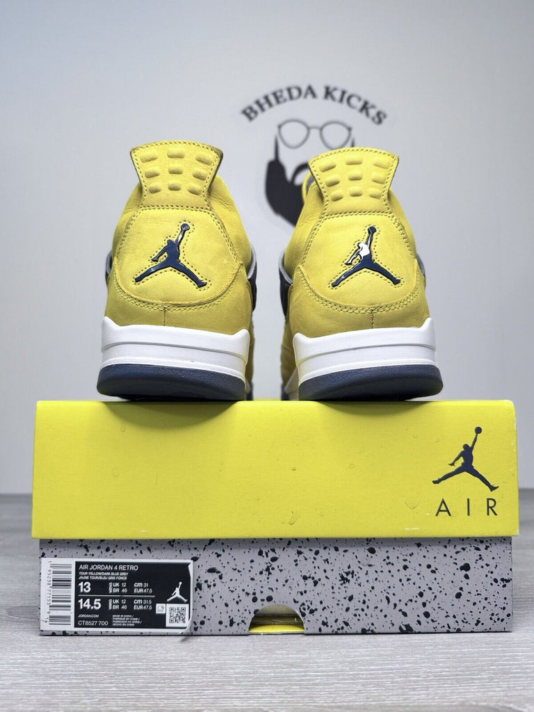 Size 13 - Air Jordan 4 Retro Lightning 2021 CT8527-700 Preowned Authentic