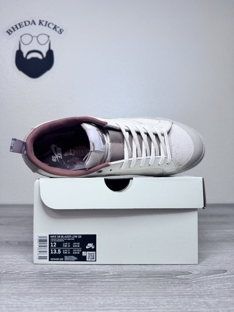 Size 12 Nike Doyenne Skateboards x Blazer SB Low Harmony of Opposite DZ3406-100