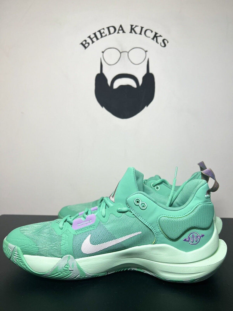 Size 12 - Nike Giannis Immortality 2 Mint Purple 2022 DM0825-300 Preowned Og