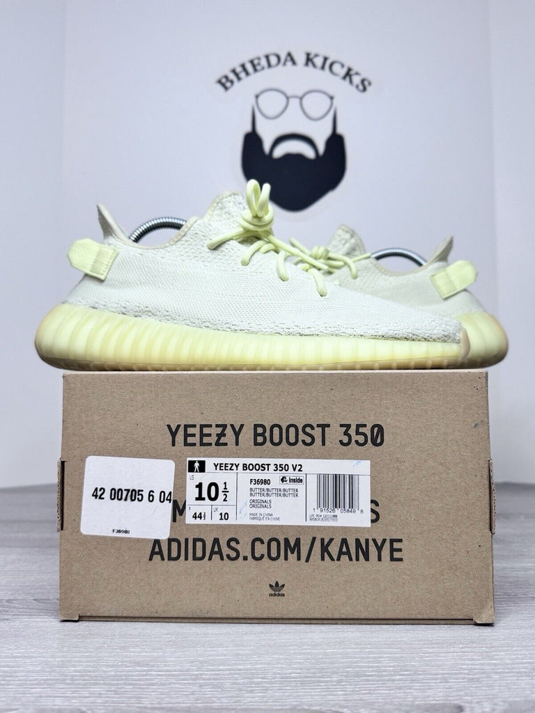 Size 10.5 - Adidas Yeezy Boost 350 V2 Butter F36980 OG Preowned Authentic