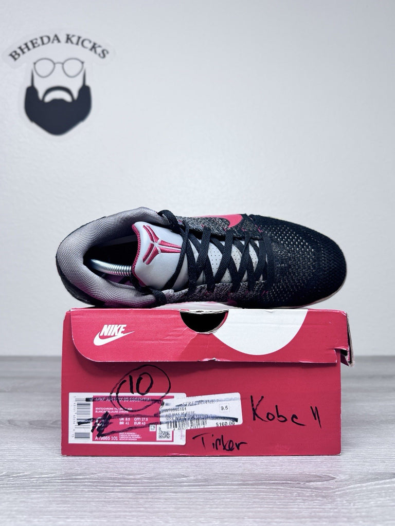 Size 10 - Nike Kobe XI 11 Elite Low Tinker Muse Red Sneakers 822675-060