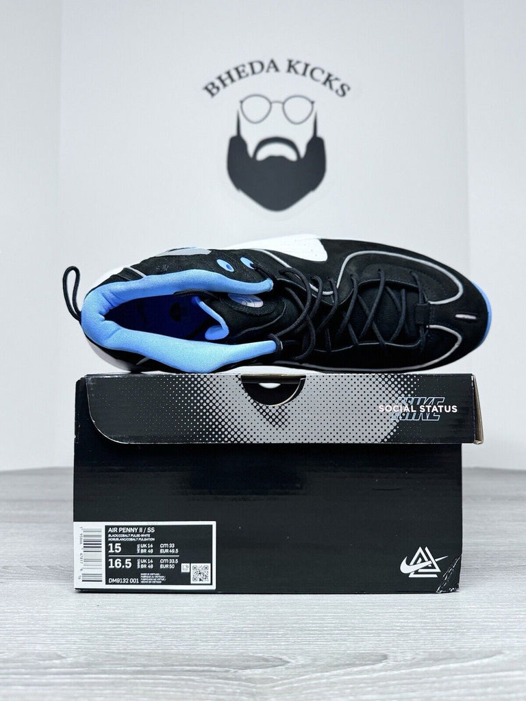 Size 15 - Nike Social Status x Air Penny 2 Playground Black (DM9132-001) NEW DS