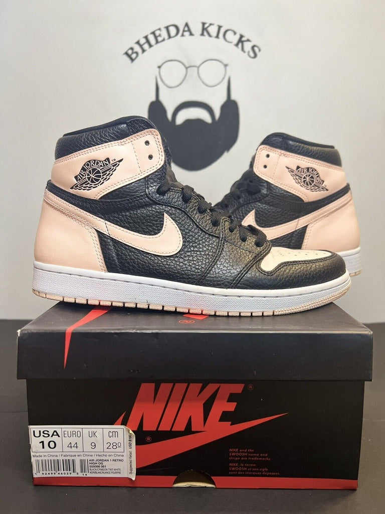 Air Jordan Retro 1 High OG Crimson Tint Black (555088-081) 2019 Mens Size 10 MJ