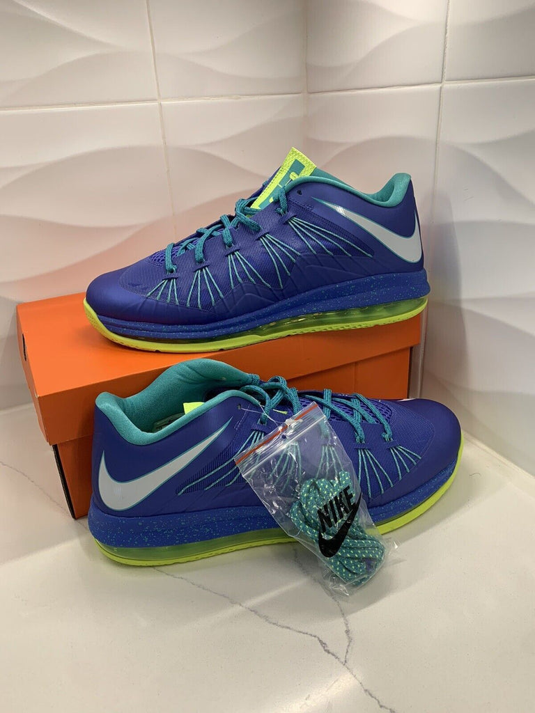 Size 12 - Nike Air Max LeBron 10 Low Sprite 2013 DS Brand New With