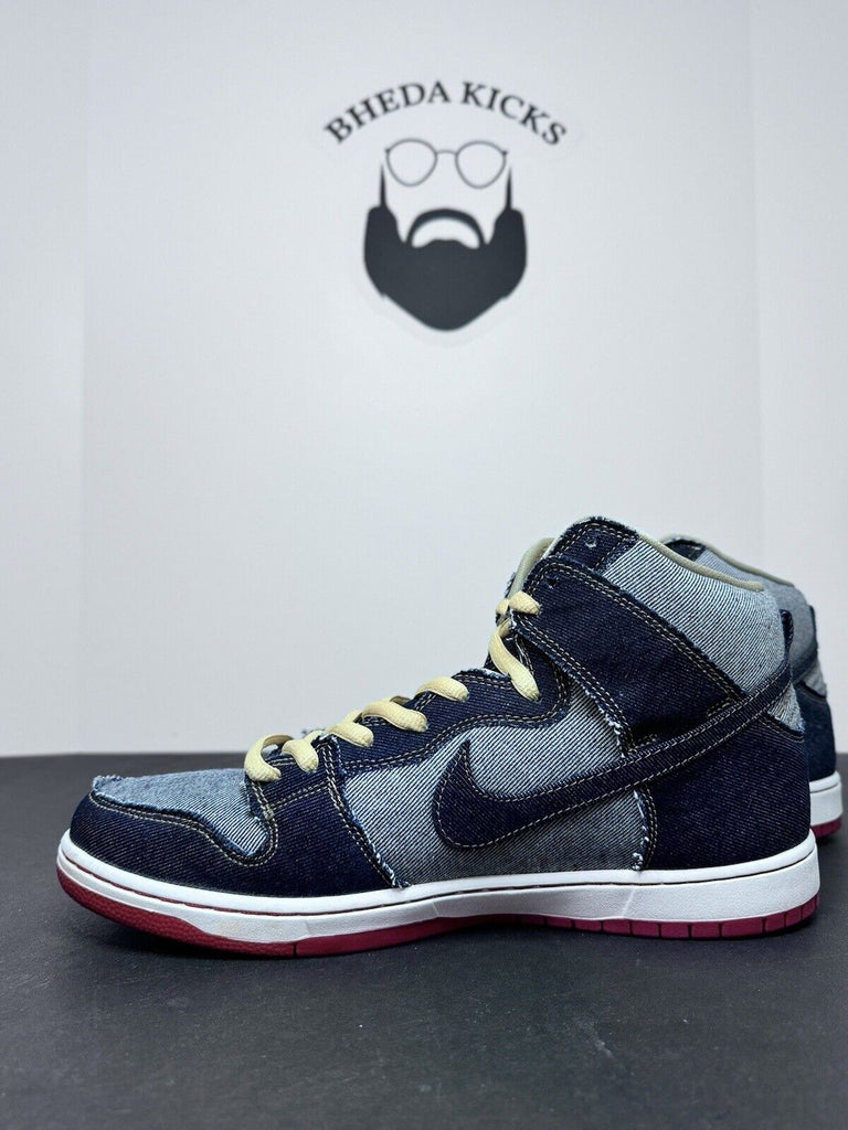 Nike SB Dunk High Hi Denim Reese Forbes Midnight Navy 881758-441 Men’s Size 13