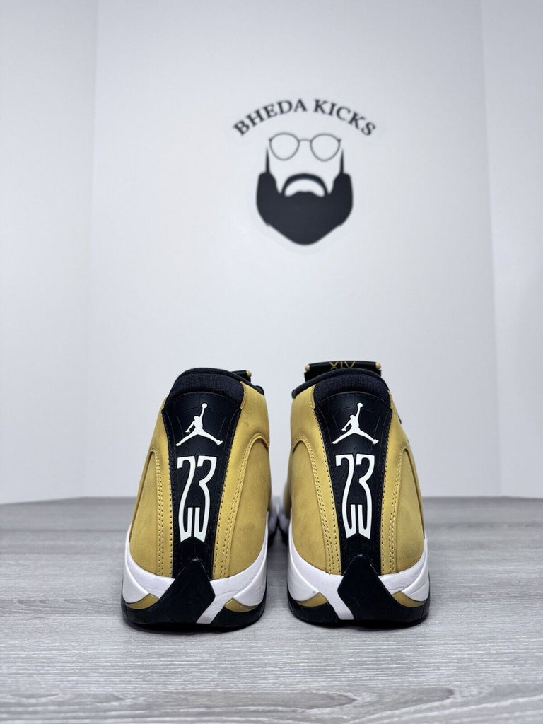 Size 14 - Jordan 14 Retro Light Ginger (2022) 487471-701 Preowned Authentic