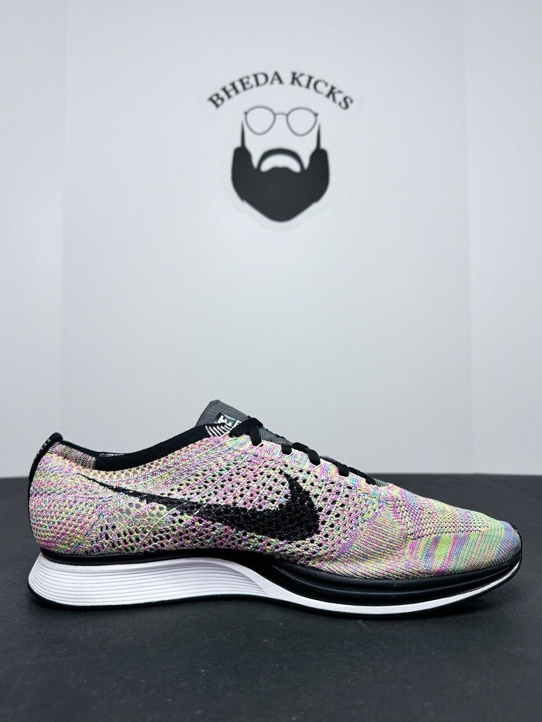 Nike Flyknit Racer Multicolor 2016 Men’s Shoes Running Active 526628-004 Size 13