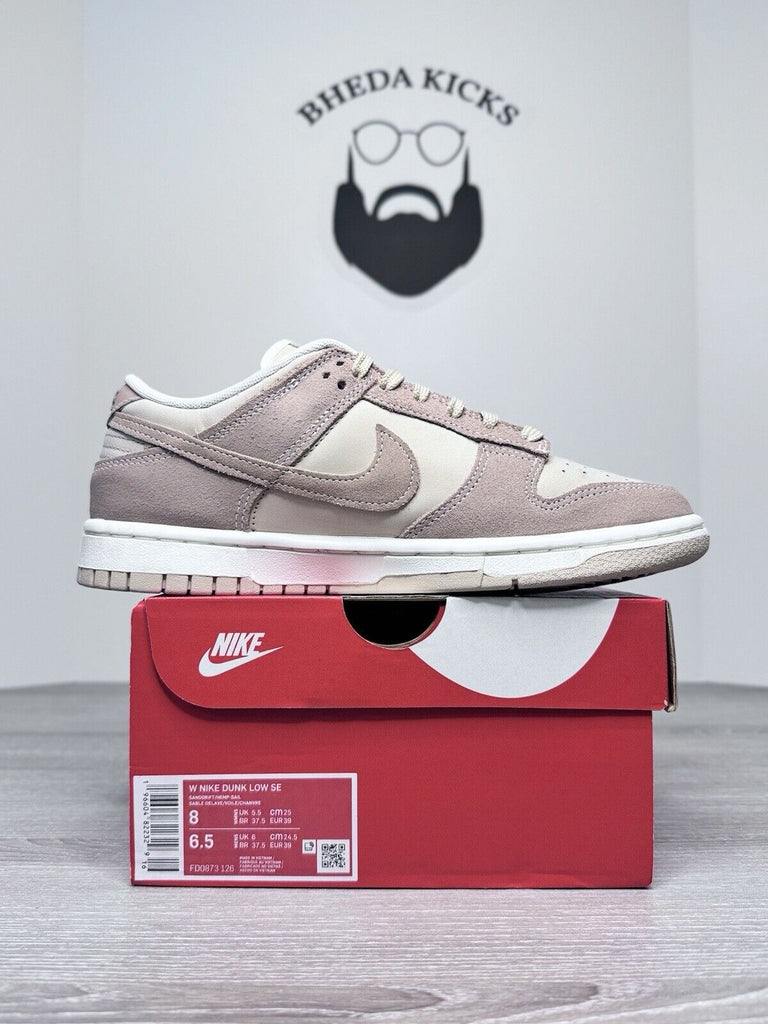 Size 8W/ 6.5M - Nike Dunk Low Sand Drift  FD0873-126 Preowned Authentic