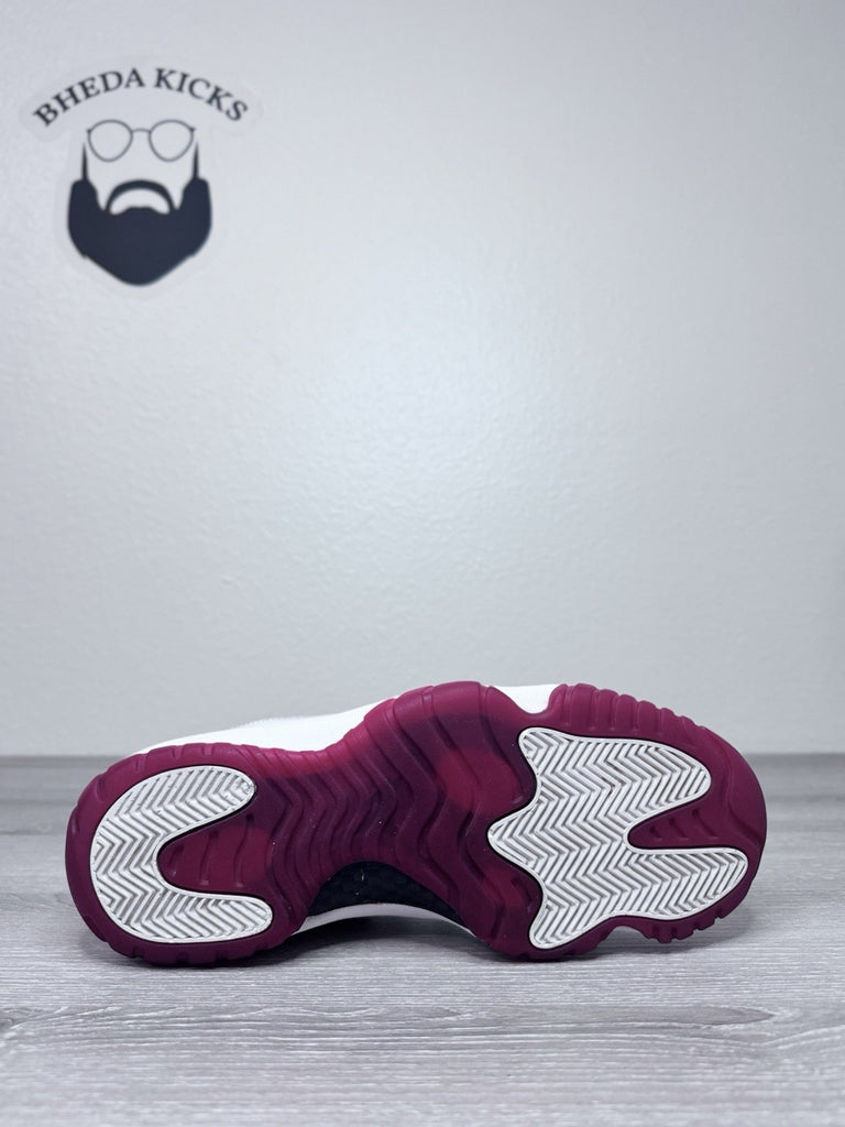 Size 8 - Nike Air Jordan 11 Retro Low Cherry Bottom 2012 528895-101 Red White