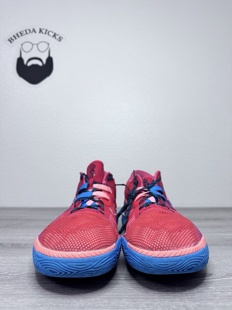 Size 16 - Nike Kyrie Flytrap V CZ4100-600 Habanero Red/Blue Hero Preowned