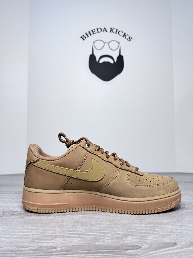 Size 12 - Nike Air Force 1 Low Flax Wheat CJ9179-200 Men's Worn Once Tried On