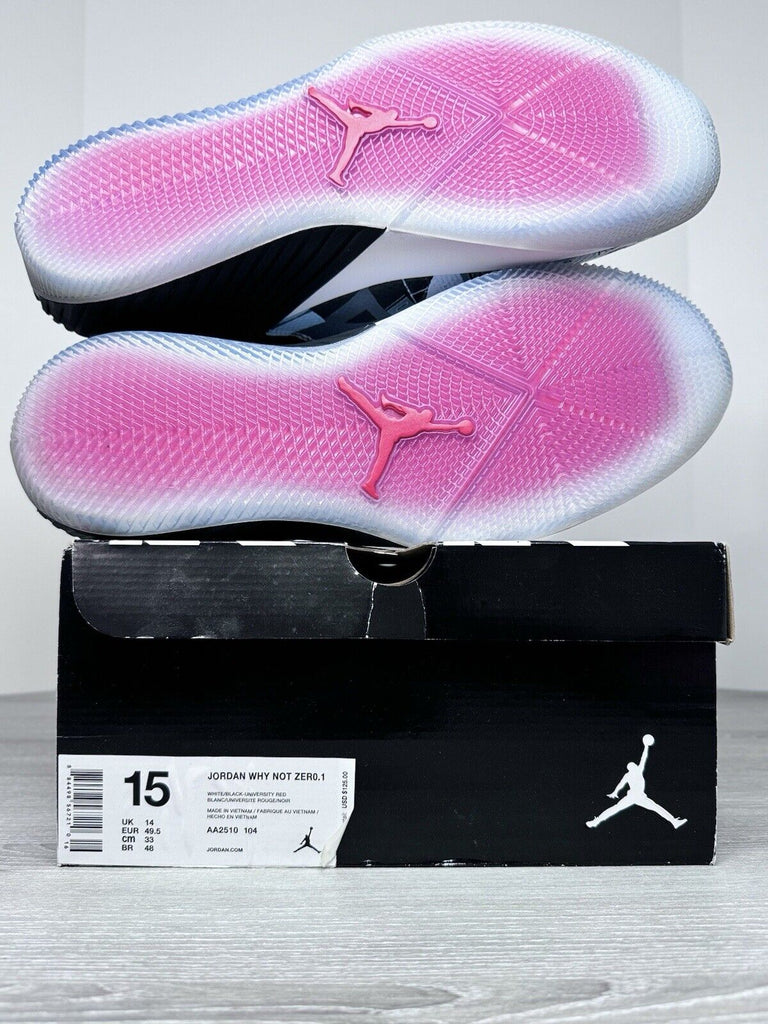 Size 15 - Jordan 'Why Not?' ZER0.1 Mirror Image 2018 AA2510-104 New DS