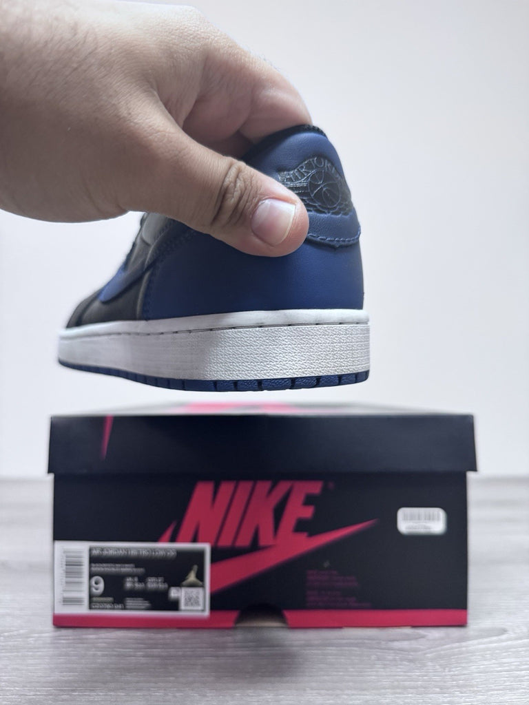 Size 9 - Nike Air Jordan 1 Low Mystic Navy CZ0790-041 Authentic Preowned