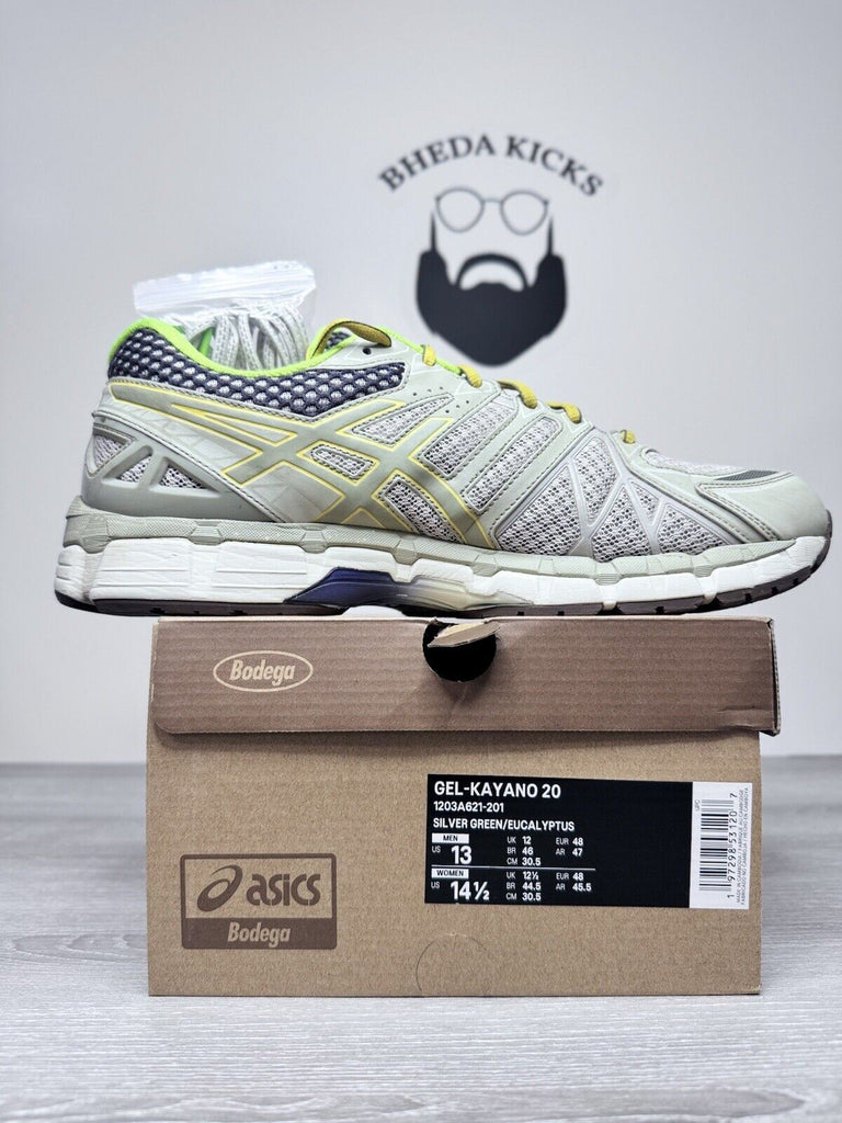 Size 13 - Asics x Bodega Gel-Kayano 20 Swall Wins Add Up 1203A621-201 Preowned