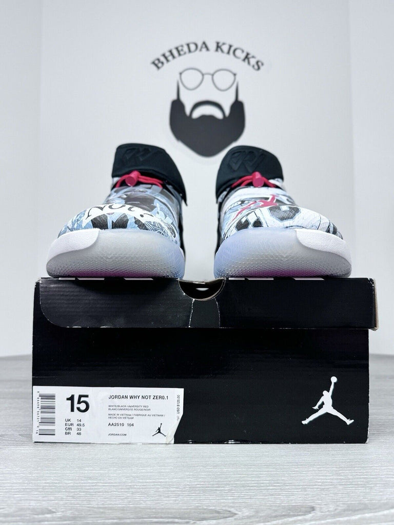 Size 15 - Jordan 'Why Not?' ZER0.1 Mirror Image 2018 AA2510-104 New DS