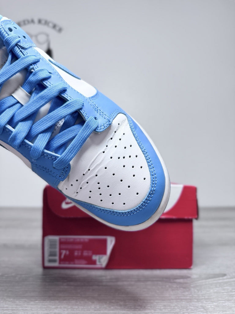 Size 7.5 - Nike Dunk Low Retro "UNC" 2021 DD1391-102 Preowned Authentic