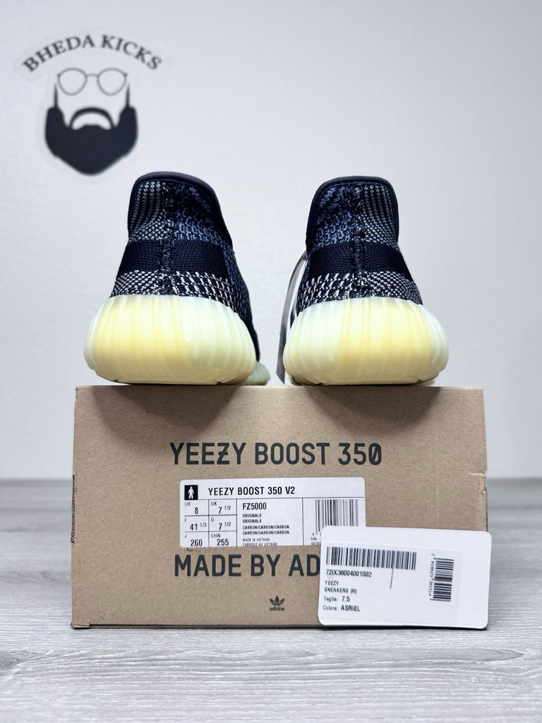Size 8 - Adidas Yeezy Boost 350 V2 Carbon FZ5000 Authentic Brand New