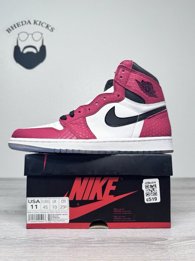 Size 11 - Jordan 1 Retro OG Marvel High Origin Story (Spider-man) 555088-602 NEW