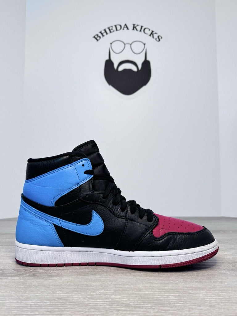 Size 13W (11.5 Men's) - Jordan 1 High OG UNC To Chicago 2020 Preowned