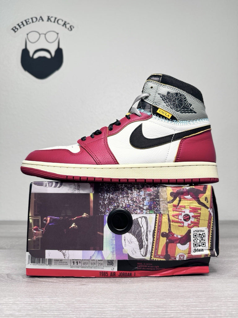 Size 11.5 - Air Jordan 1 Union LA Chicago Shadow Sneakers HV8563-600