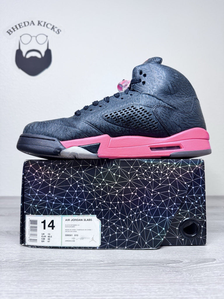 Size 14 - Air Jordan 5 Retro 3Lab5 Infrared (599581-010) Preowned Authentic