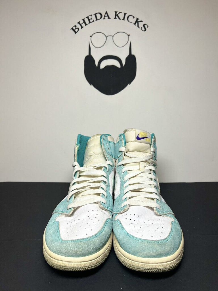 Nike Air Jordan 1 Retro High OG Turbo Green/Sail-White 555088 311 Size 13 Rare