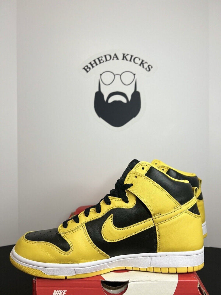 Nike Dunk High Iowa Maize Preowned Og CZ8149-002 Yellow Black Men’s Size 11.5