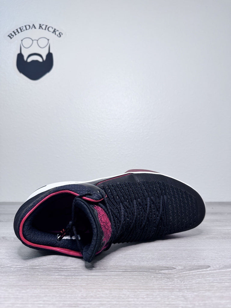 Size 14 - Nike Air Jordan XXXII 32 Low Banned Black Red Bred AA1256-001