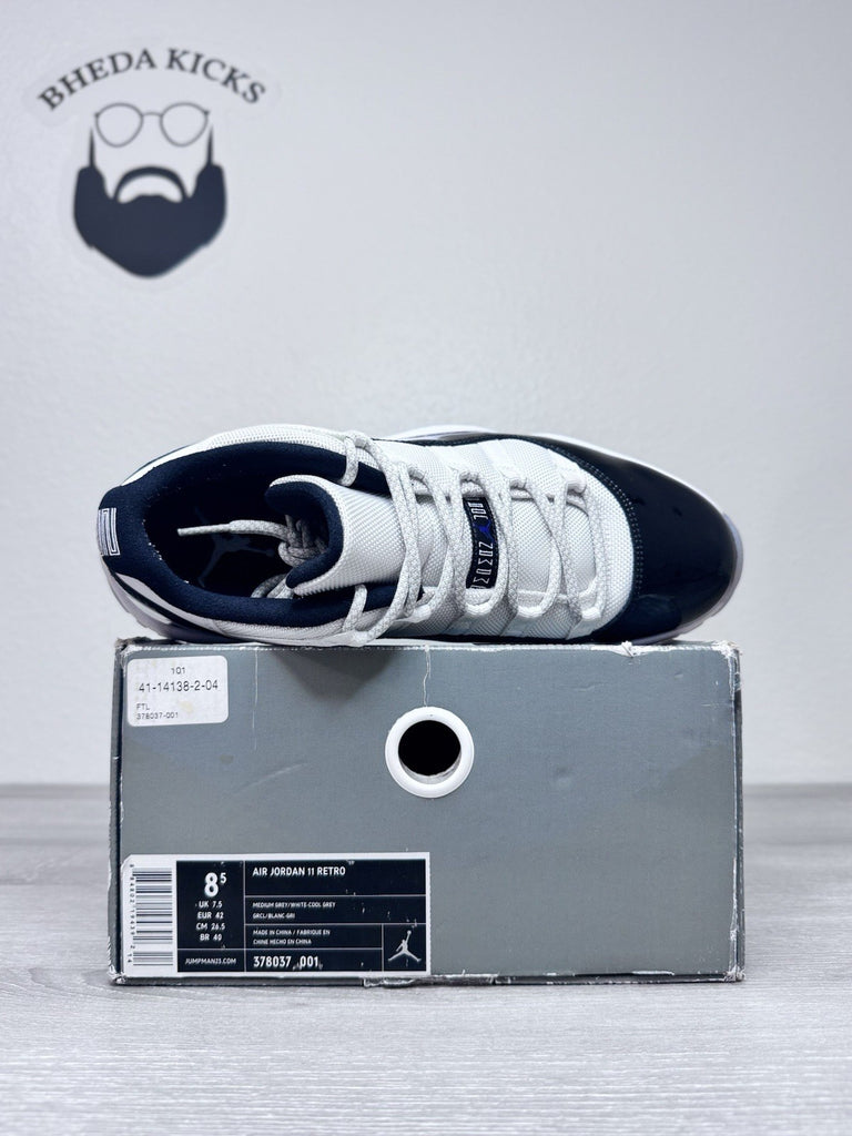 Size 8.5 - Nike Air Jordan 11 Retro Low Concord 528895-153 Preowned Clean