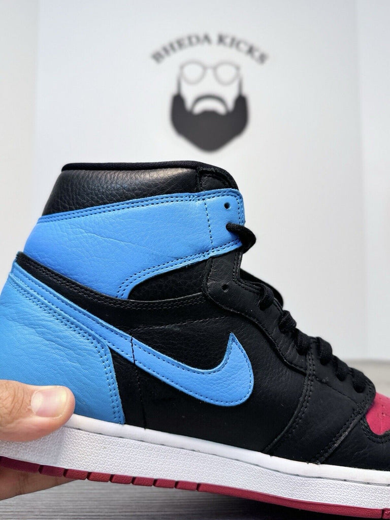 Size 13W (11.5 Men's) - Jordan 1 High OG UNC To Chicago 2020 Preowned