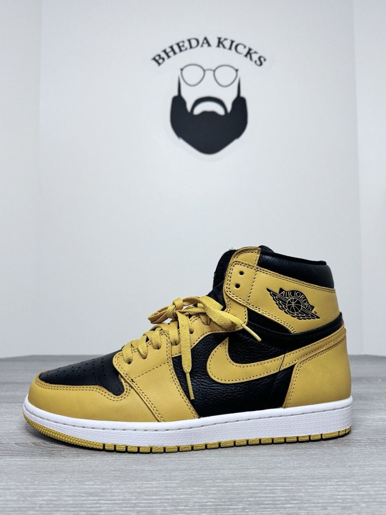 Size 11 - Air Jordan 1 Retro High Pollen 555088-701 Preowned Authentic