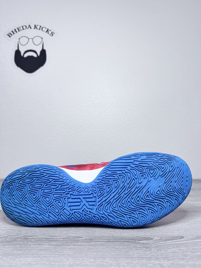Size 16 - Nike Kyrie Flytrap V CZ4100-600 Habanero Red/Blue Hero Preowned